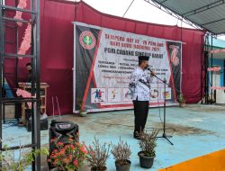 Kadisdikpora Kabupaten Lingga Membuka Secara Resmi Kegiatan HGN dan HUT PGRI ke-76