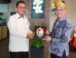 Gubenur Ansar Paparkan potensi kerja sama dengan Menteri Perdagangan dan Industri Singapura