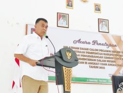 Bupati Natuna Tutup  Pelatihan Dasar CPNS Pola Kemitraan Pemerintah Kabupaten Natuna
