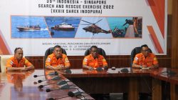Basarnas Natuna Selamatkan Crew Pesawat Malaysia Yang Jatuh di Perairan Anambas