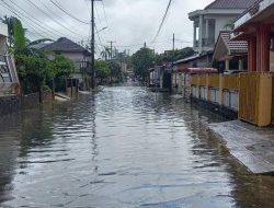 Lelahnya Warga Jalan Sutan Syahrir, Rumahnya Langganan Banjir