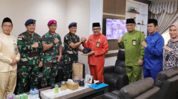 Rombongan Petinggi TNI-AL Silaturahmi ke Pemko Batam