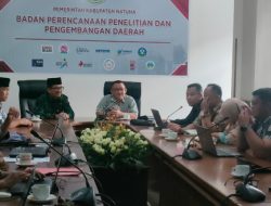 Sekda Natuna Pimpin Rapat Tindak Lanjut Evaluasi Geopark