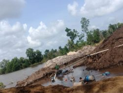 Nambang Pasir Tanpa Izin Marak di Bintan