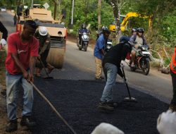 Pemprov Kepri Laksanakan Perbaikan Jalan Nusantara KM 13 Tanjungpinang-Kijang