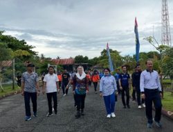 Bupati Natuna Hadiri Olahraga Bersama Forkopimda dalam Rangka HUT TNI AL ke-80