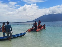 KANTOR PENCARIAN DAN PERTOLONGAN NATUNA MELAKSANAKAN SIAGA SAR KHUSUS PENGAMANAN FESTIVAL WISATA PULAU SENUA TAHUN 2025