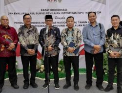 Wakil Bupati Natuna Hadiri Rakor Evaluasi Hasil Survei Penilaian Integritas