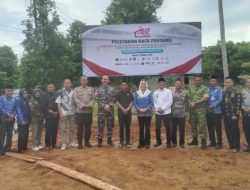 Bupati Natuna Hadiri Peletakan Batu Pertama Pembangunan Koperasi Merah Putih