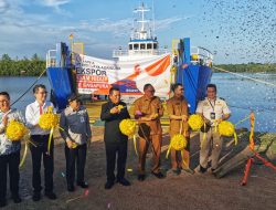 Pertama di ASIA, Gubernur Ansar Lepas Ekspor Perdana Ayam Hidup ke Singapura Lewat Jalur Laut