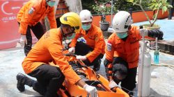 Menjaga Keterampilan Anggota, Kantor Pencarian dan Pertolongan Natuna Laksanakan Simulasi CSSR