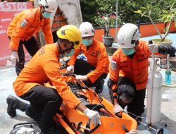 Menjaga Keterampilan Anggota, Kantor Pencarian dan Pertolongan Natuna Laksanakan Simulasi CSSR