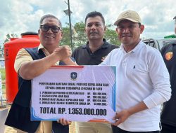 Bantuan Kepri untuk Korban Bencana Aceh Diserahkan