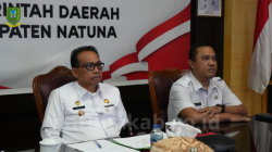 Wabup Natuna Ikuti Rapat Kerja Komisi II DPR RI Terkait Pengelolaan Perbatasan Wilayah Negara